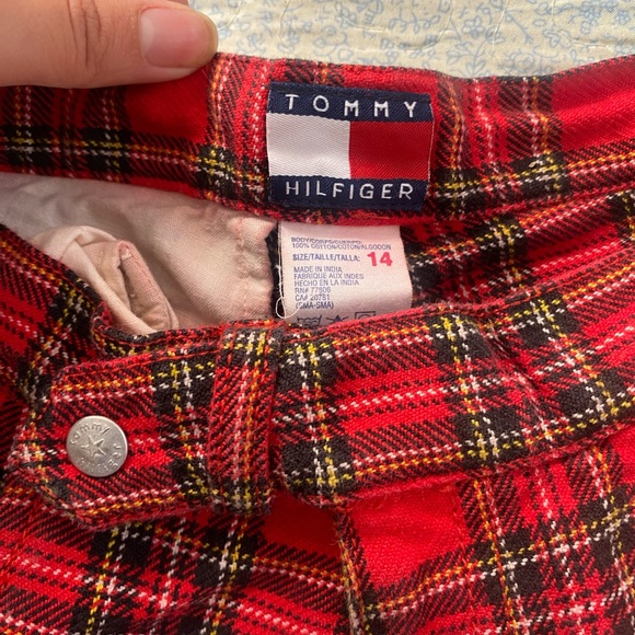 Vintage Tommy Flaired plaid pants - Picture 3 of 6